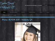 Tablet Screenshot of capturedgravityphotography.com